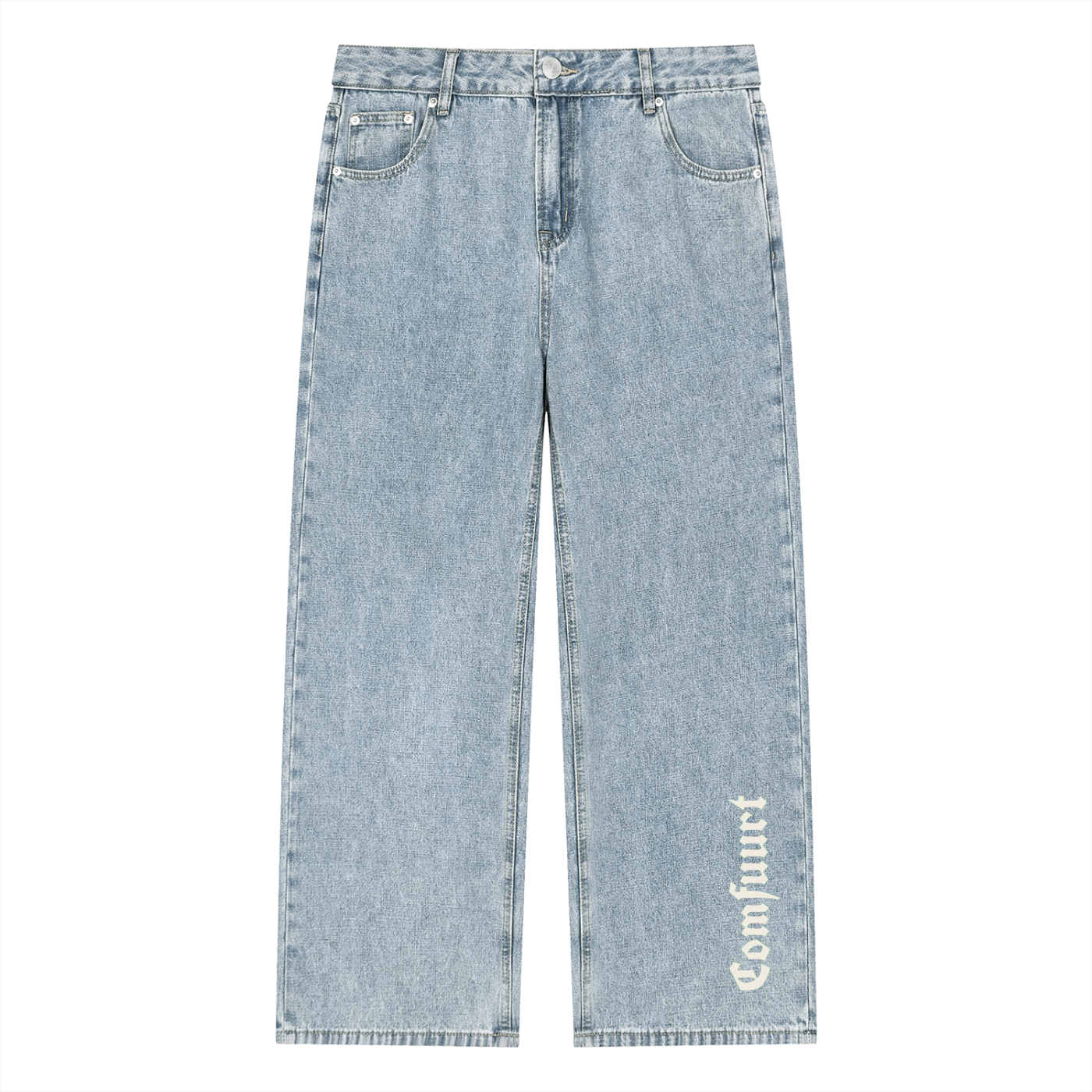 STRAIGHT CUT JEANS